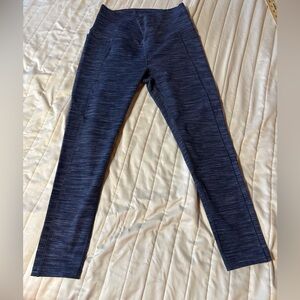 Calia Heathered Blue Leggings Large
